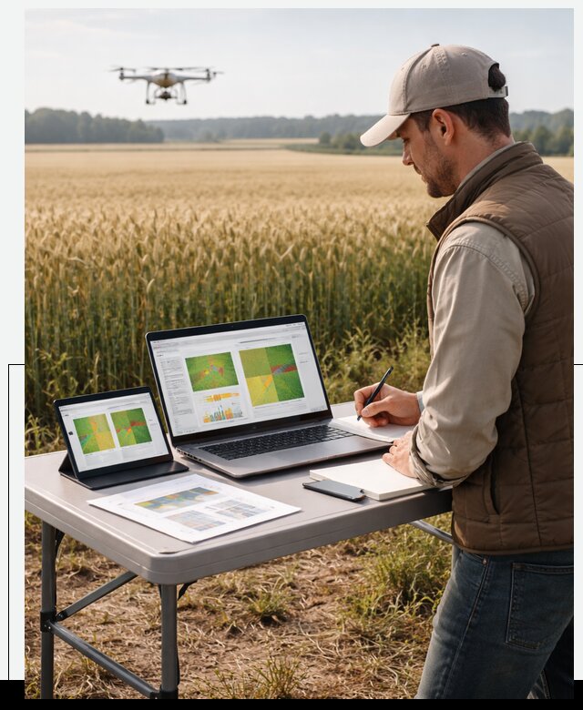 Система AI прогнозирования урожайности для точных агрономий в Сасове