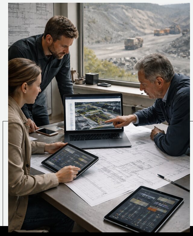 Разработка и внедрение систем для горнодобычи в Сасове