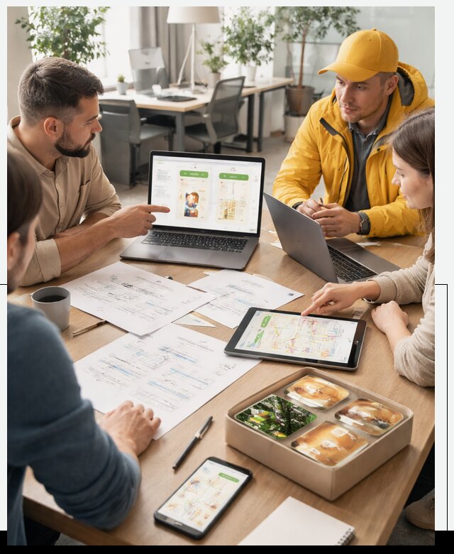 Разработка агрегатора доставки еды в Сасове от 15158 р., АвикейСсв